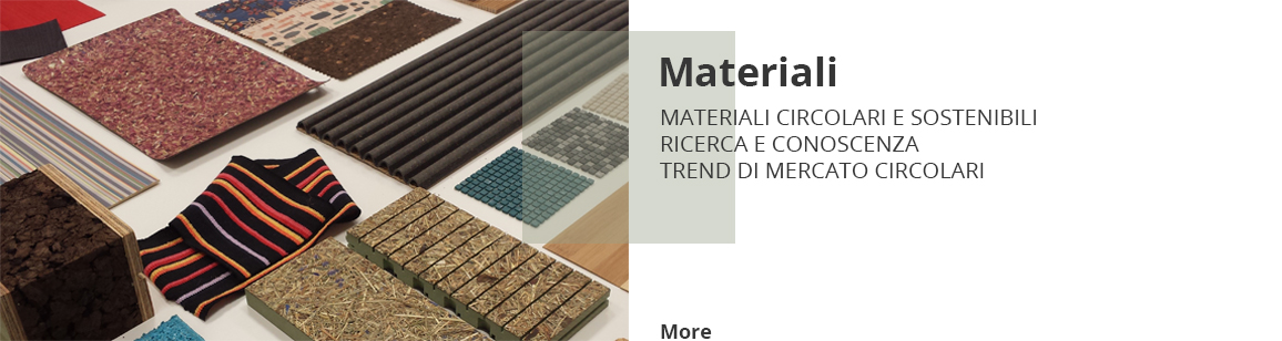 Materiali circolari e sostenibili - Ricerca e conoscenza - Trend di mercato circolari